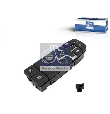 Switch, window regulator